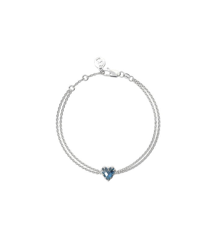 LOVE CLAW BRACELET - LONDON TOPAZ