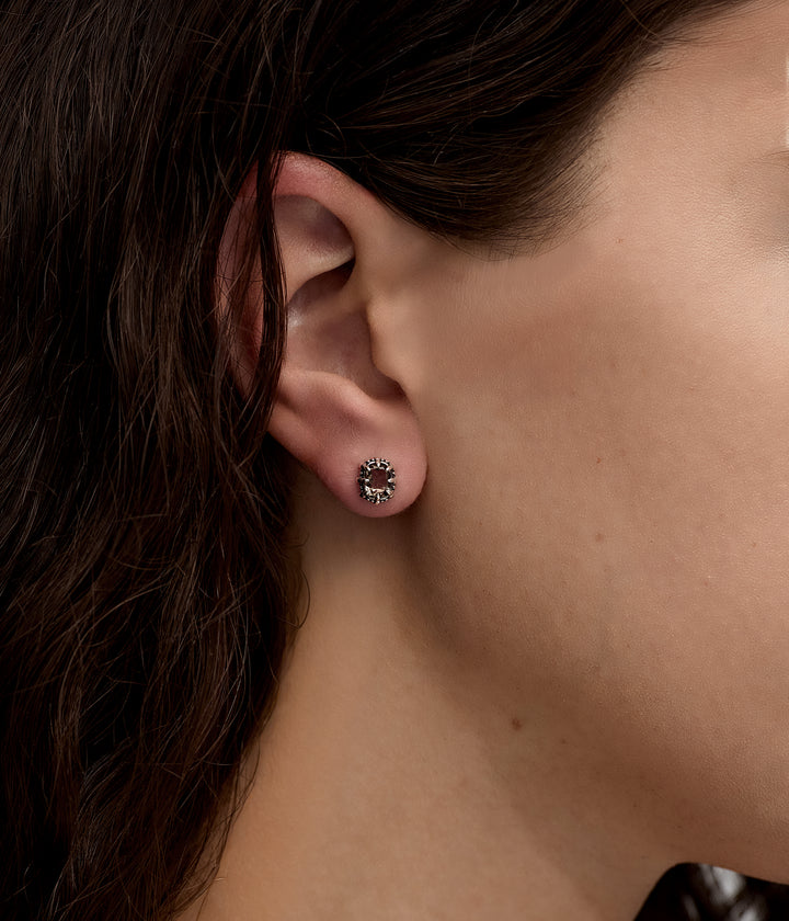 DAHLIA'S EMBRACE STUD EARRINGS