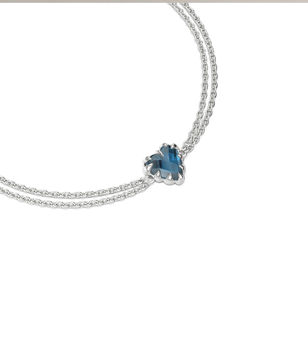 LOVE CLAW BRACELET - LONDON TOPAZ