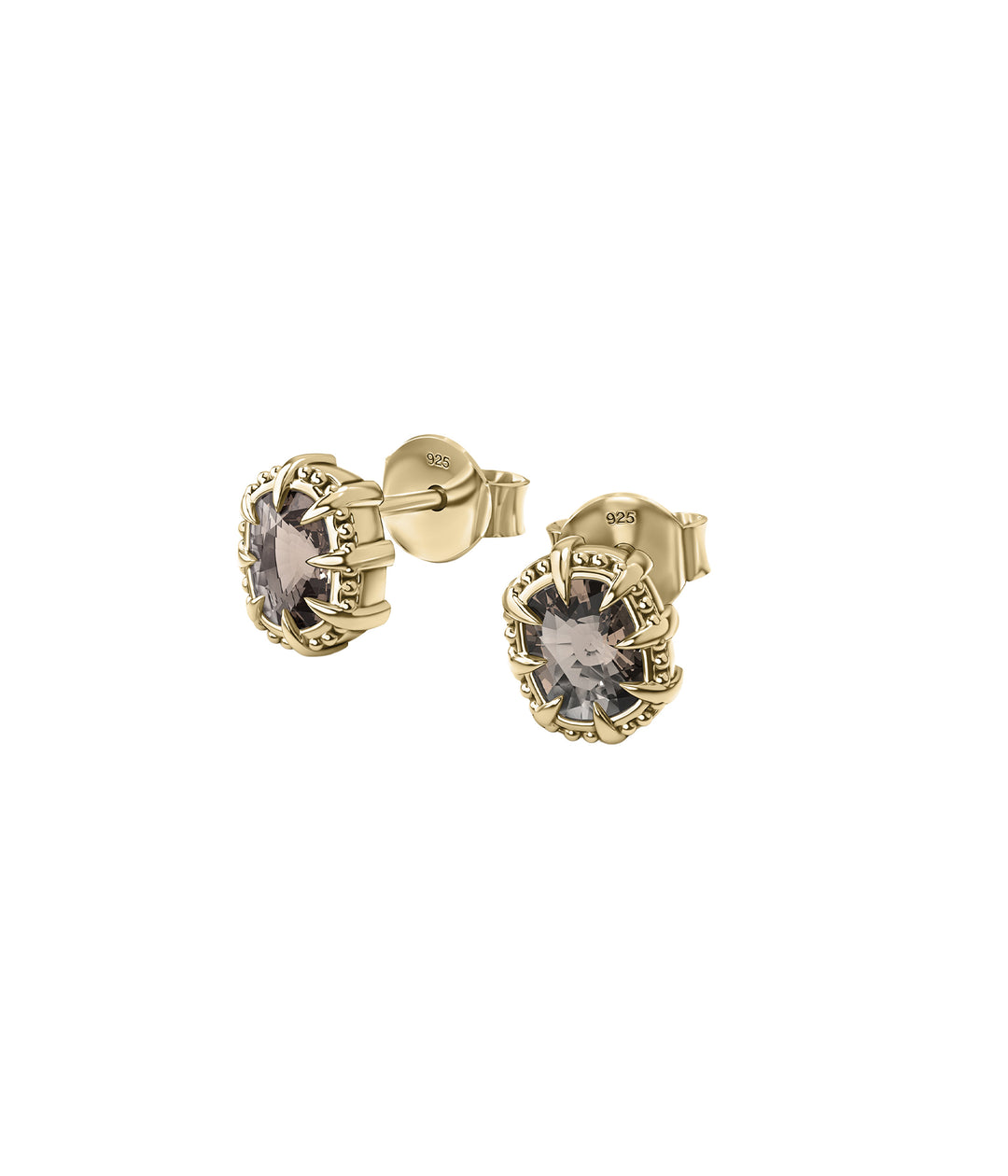 DAHLIA'S EMBRACE STUD EARRINGS - 18K GOLD PLATED