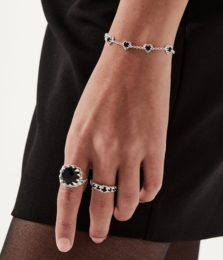 LOVE CLAW INFINITY CHAIN BRACELET