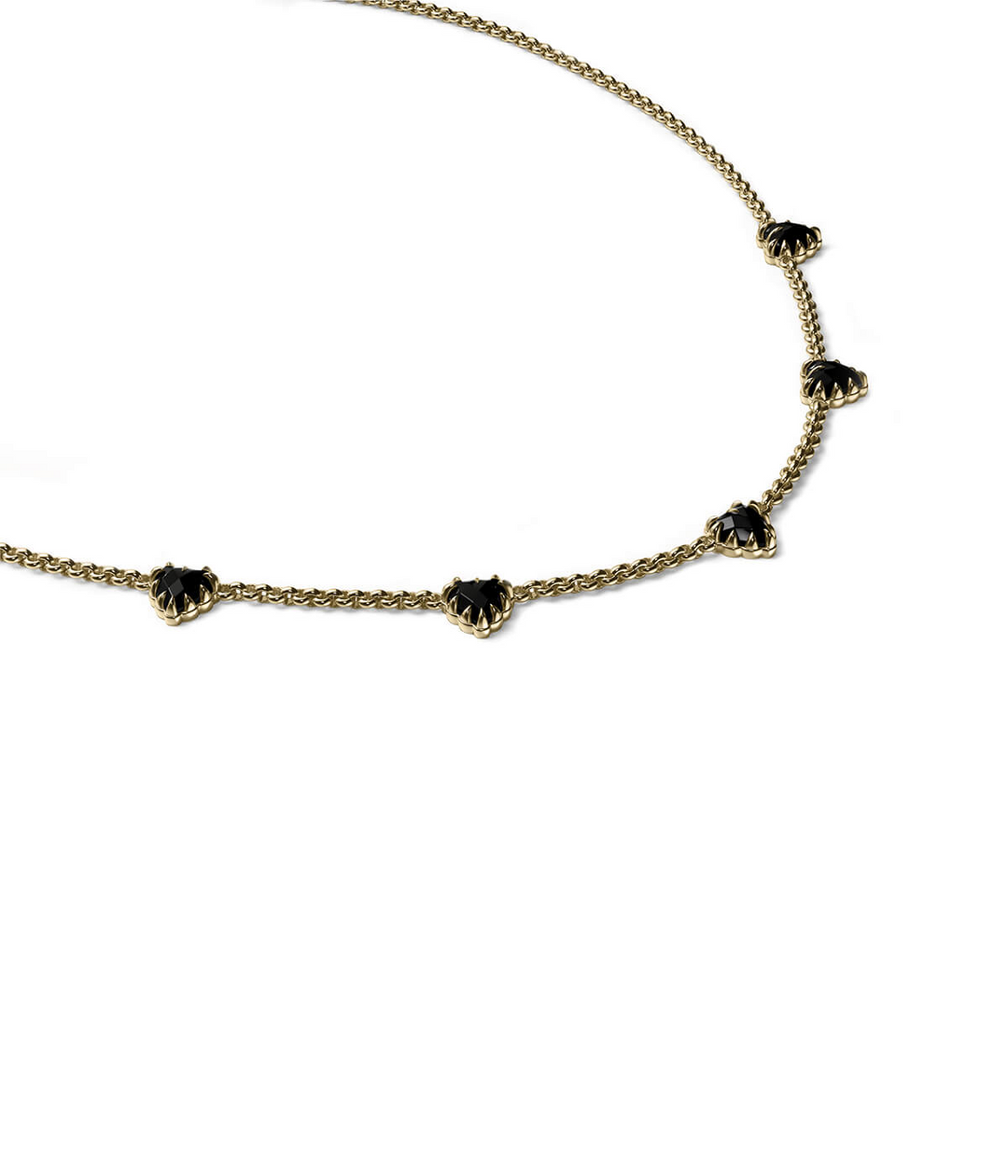 LOVE CLAW INFINITY CHAIN NECKLACE - GOLD PLATED