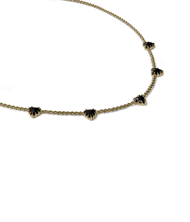 LOVE CLAW INFINITY CHAIN NECKLACE - GOLD PLATED
