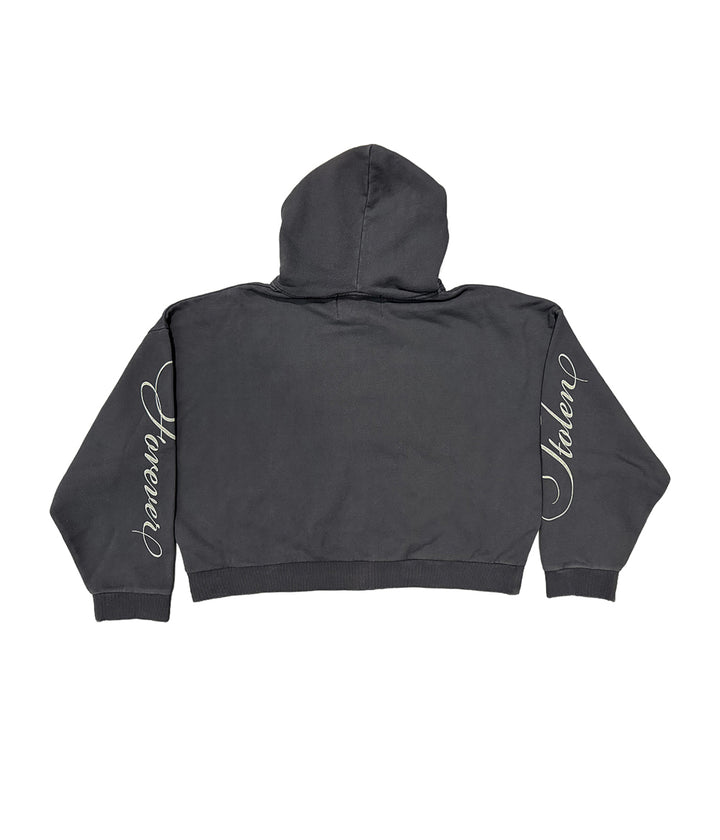 GOTH SPIRIT  HOOD - ZIP THRU