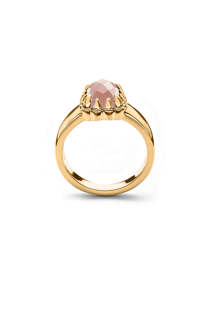 ROSE QUARTZ_9K GOLD