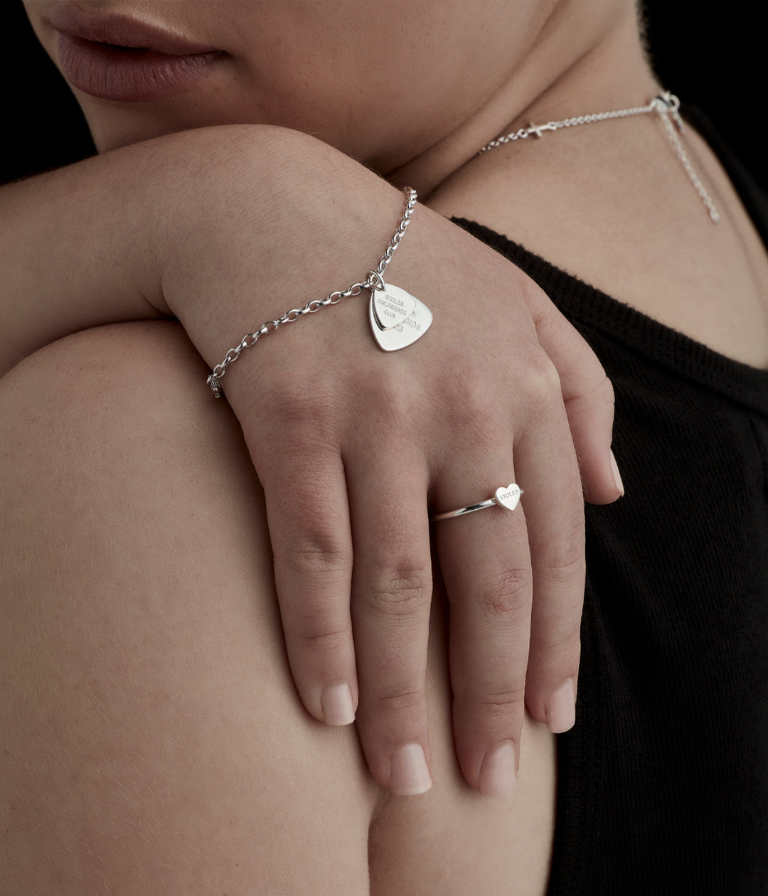 BABY STOLEN HEART RING