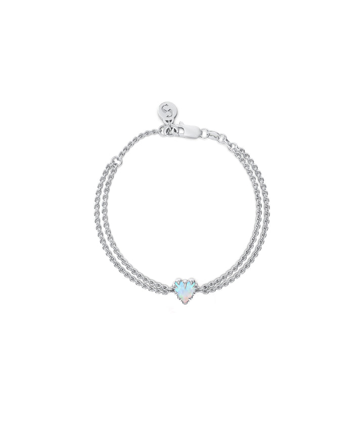 LOVE CLAW BRACELET - BELLO OPAL - HIGH POLISH