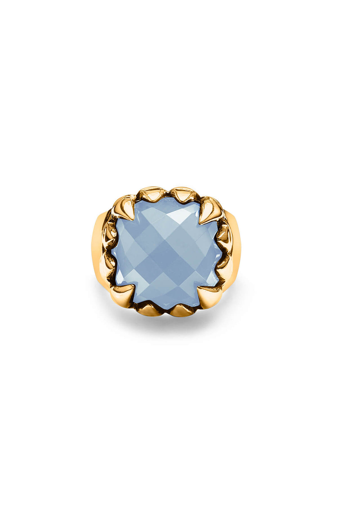 BLUE LACE AGATE_GOLD PLATED