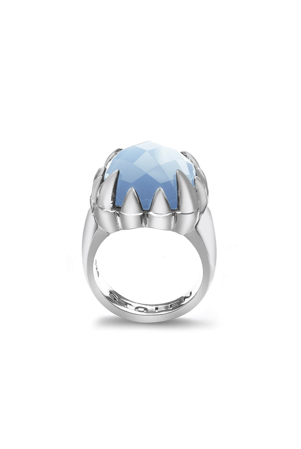 BLUE LACE AGATE_SILVER