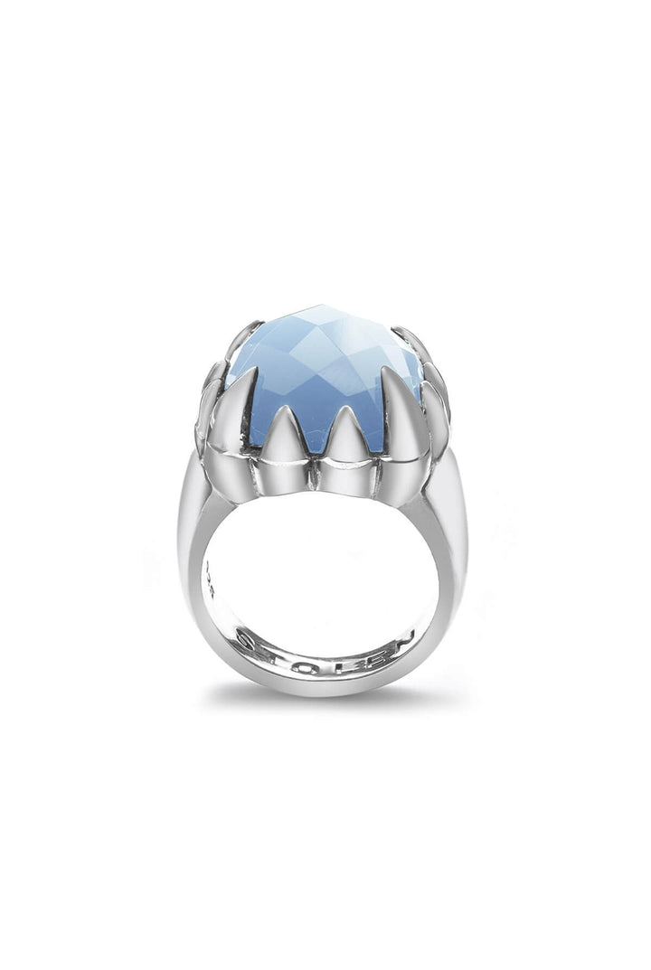 BLUE LACE AGATE_SILVER