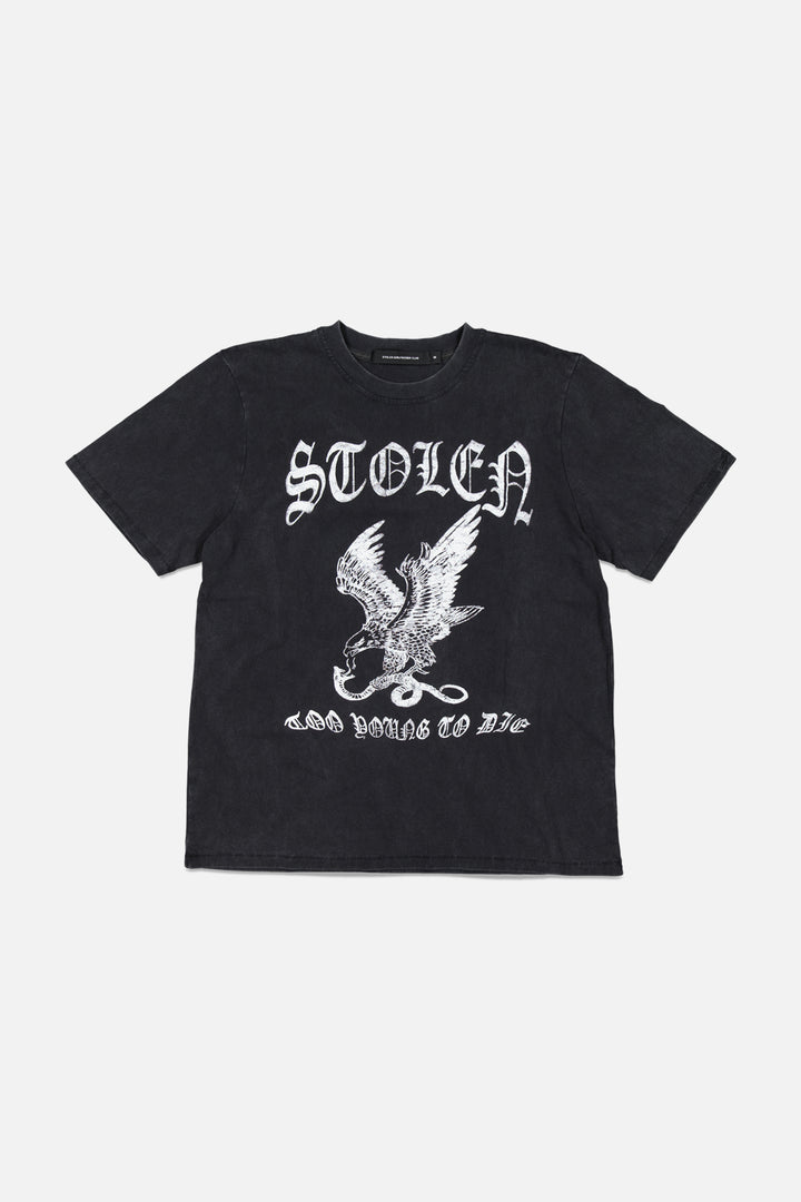 EAGLE STRIKE  CROP T-SHIRT