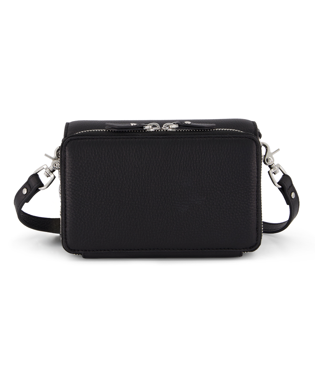 LITTLE TROUBLE BAG - BLACK & SILVER
