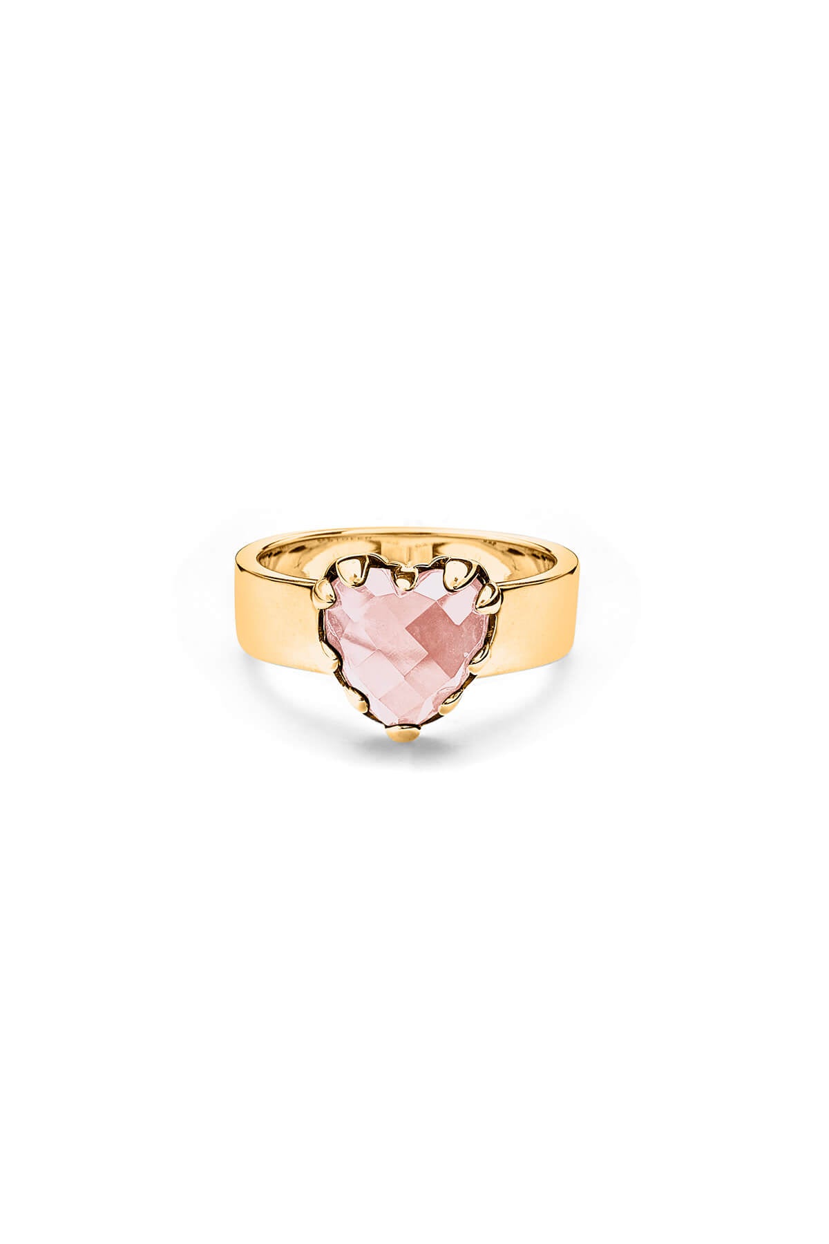 ROSE QUARTZ_GOLD PLATED