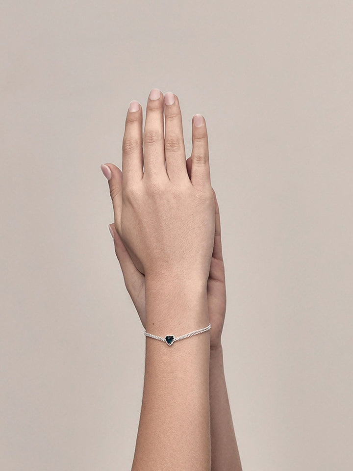 LOVE CLAW BRACELET - LONDON TOPAZ