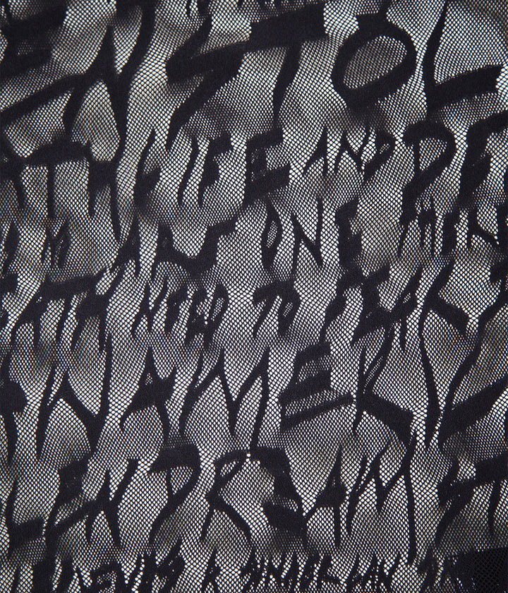 Stolen Girlfriends Club - Women's Black Long Sleeve Lace Bodysuit 