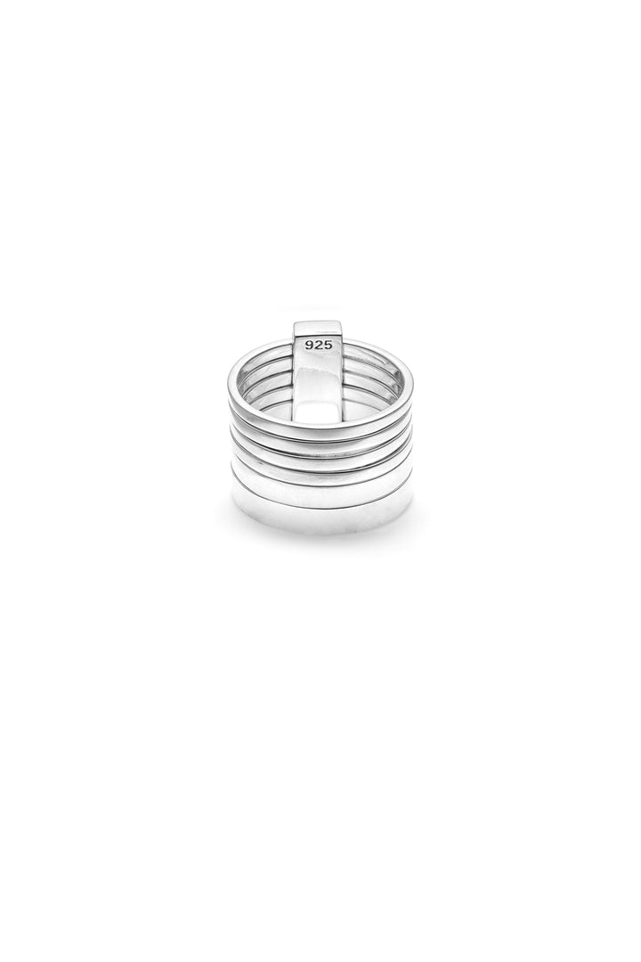 SIX PIECE BAND RING - XL SIZES