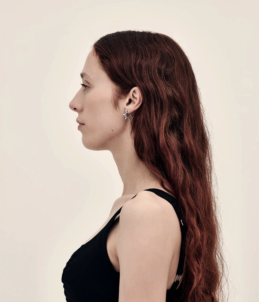 SPIKED HOOP EARRINGS