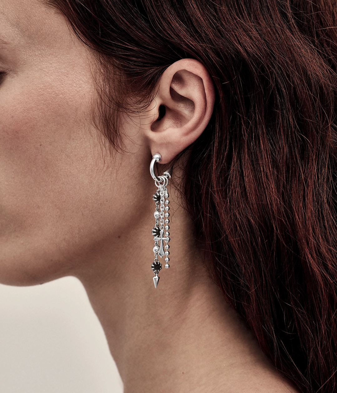 QUIET POWER CASCADE EARRINGS