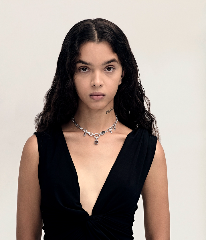 DAHLIA'S EMBRACE COCKTAIL CHOKER