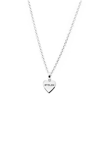 Stolen Girlfriends Club STOLEN HEART STERLING SILVER NECKLACE