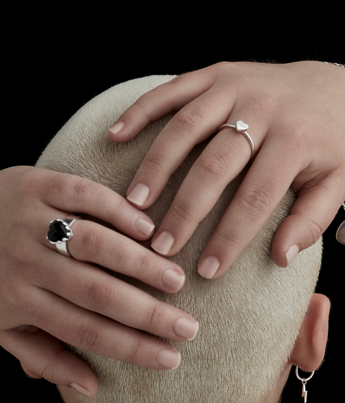 STOLEN GIRLFRIENDS CLUB ハート リング 925 Stolen Girlfriends Club Baby Heart Ring – Sterling Silver, Women's