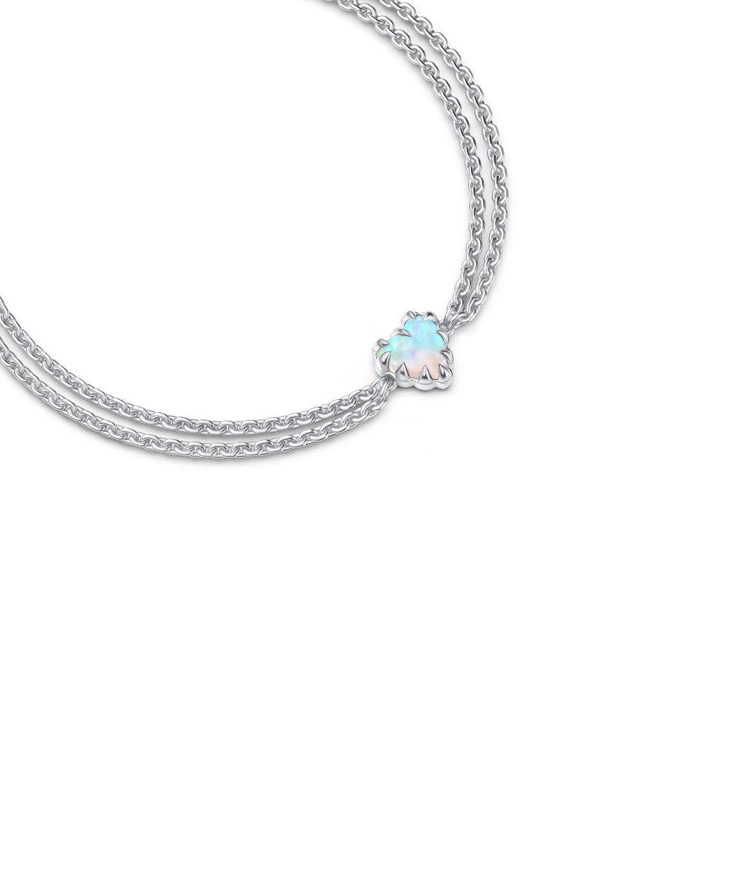 LOVE CLAW BRACELET - BELLO OPAL - HIGH POLISH