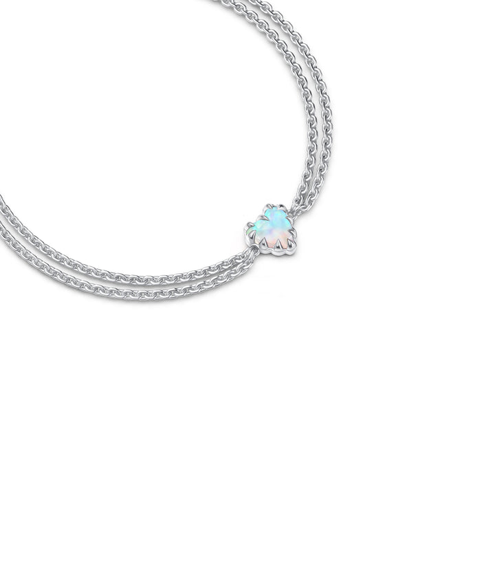 LOVE CLAW BRACELET - BELLO OPAL - HIGH POLISH