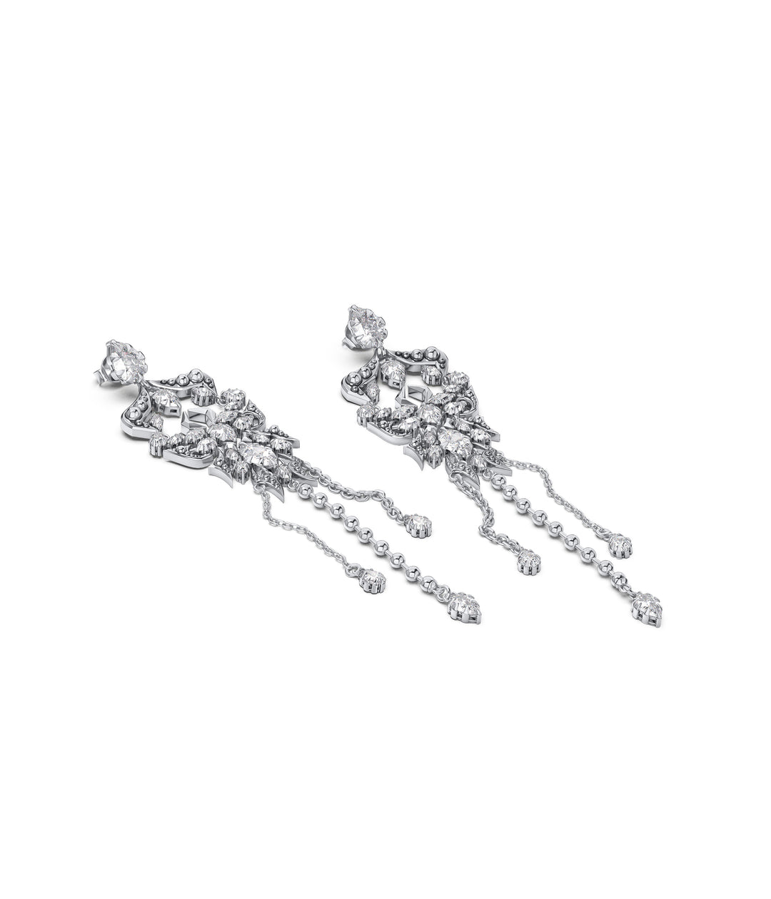 GILDED VENOM COCKTAIL EARRINGS