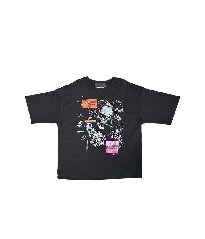 BUMPER STICKER T-SHIRT - RELAXED FIT