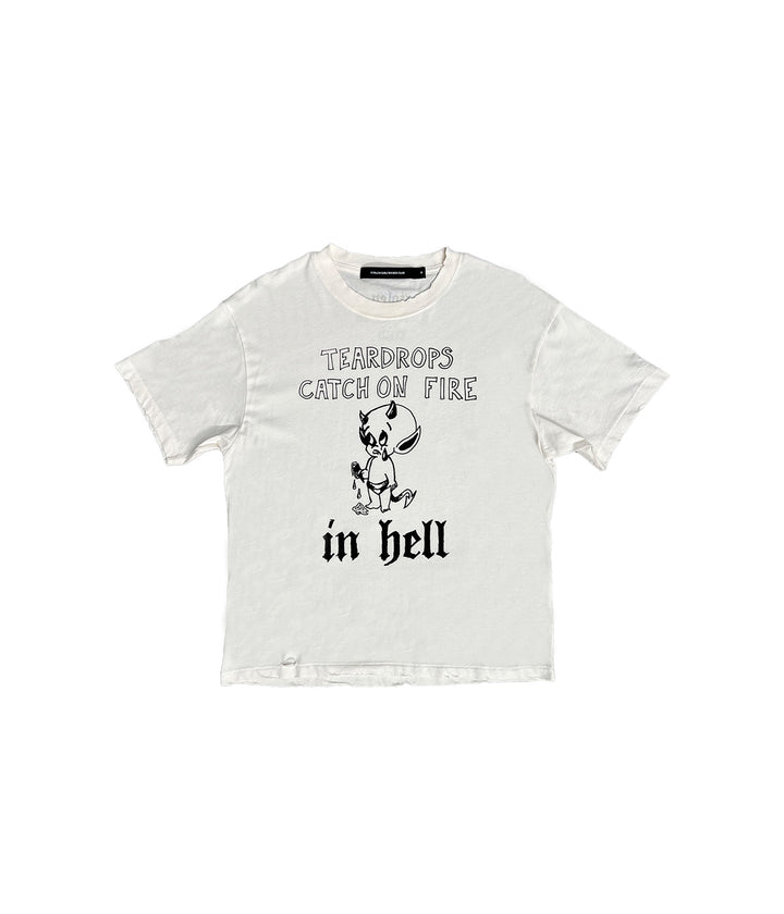 TEARDROPS T-SHIRT - GIRLFRIEND FIT