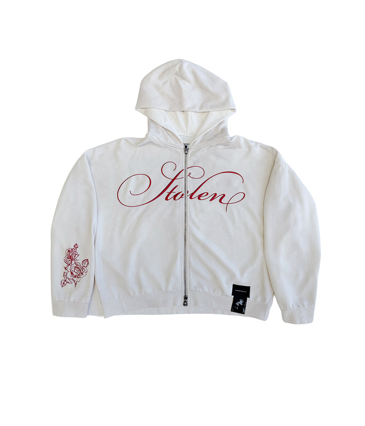 STOLEN FOREVER HOOD - ZIP THRU