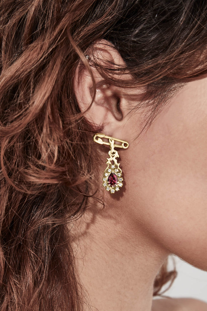 REGAL CHAOS EARRINGS - GOLD PLATED