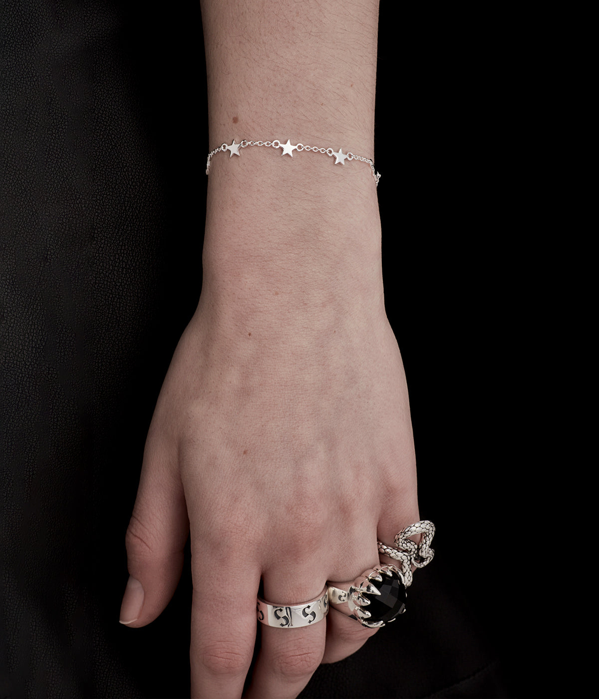 Stolen Girlfriends Club Stolen Star Bracelet – Sterling Silver