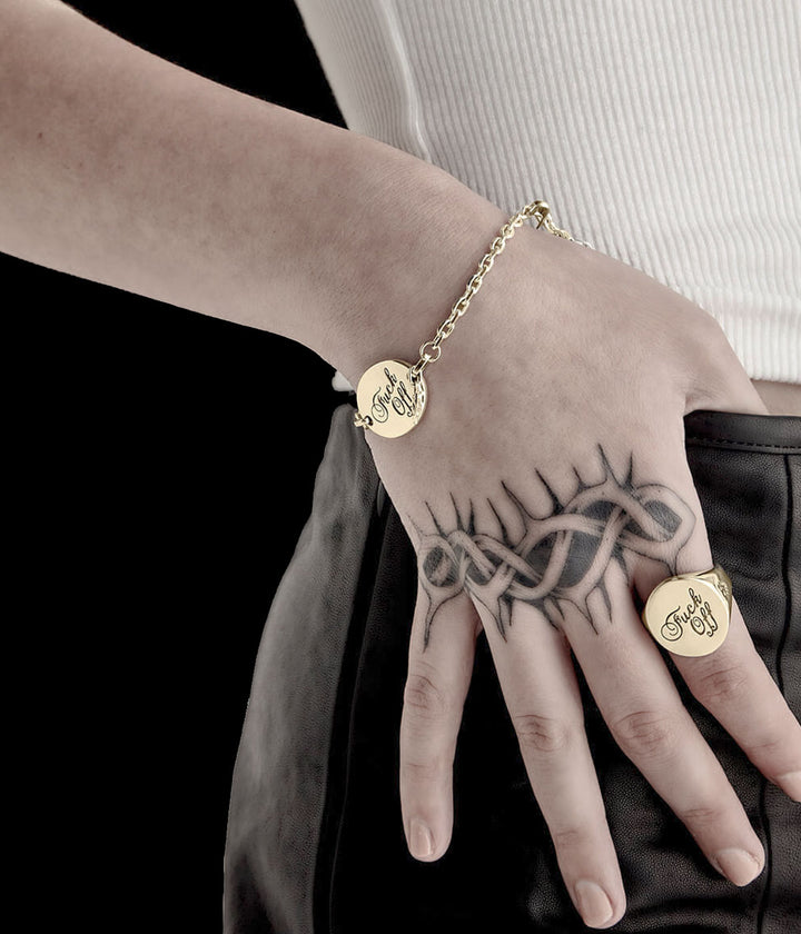 WARM WELCOME BRACELET - 18K GOLD PLATED