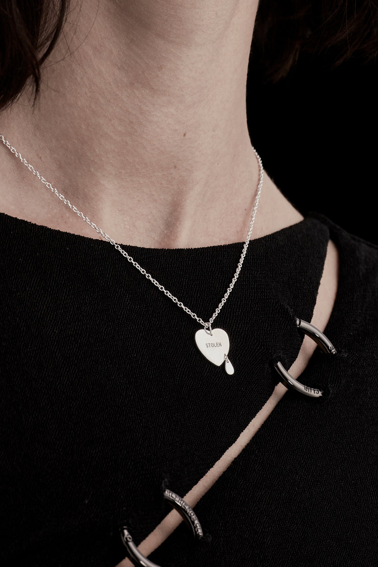 CRYING HEART NECKLACE