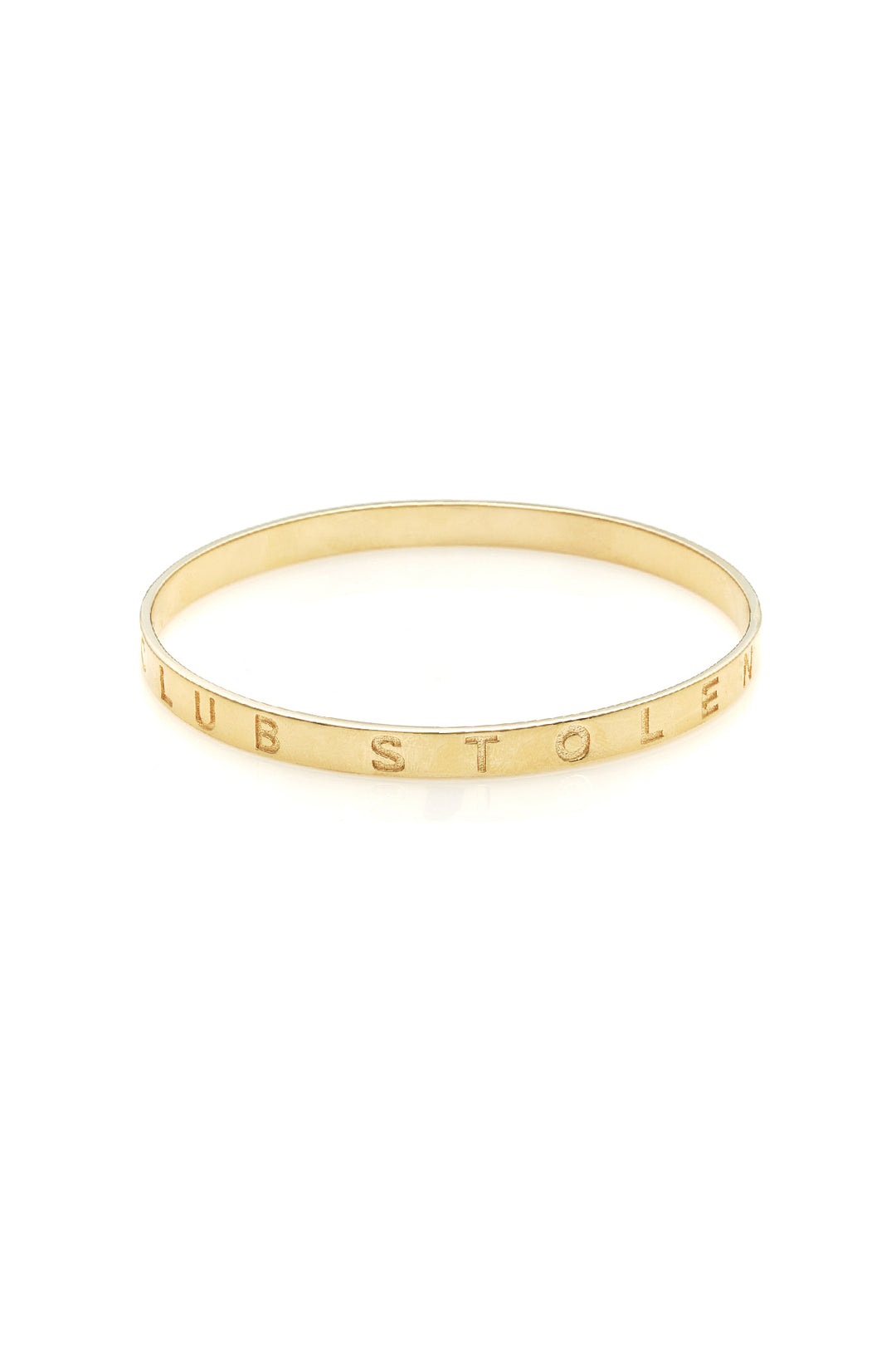 STOLEN BANGLE - GOLD PLATED