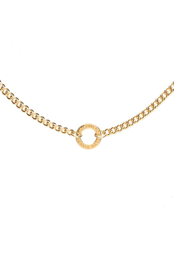HALO NECKLACE - 9kt GOLD