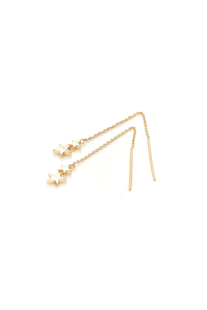 FALLING STOLEN STAR EARRING - GOLD PLATED