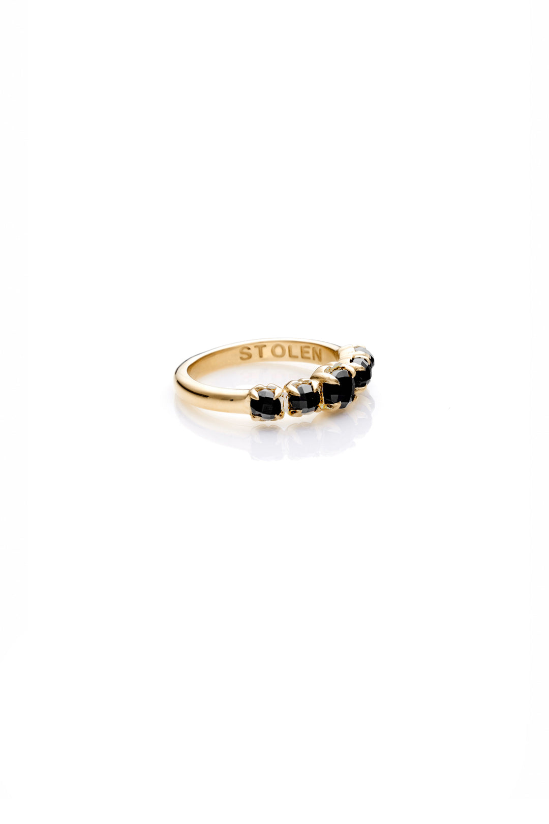 HALO CLUSTER RING - 9K GOLD