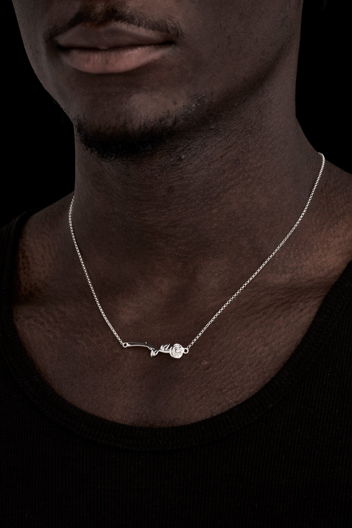 ROSE BAR NECKLACE – Stolen Girlfriends Club