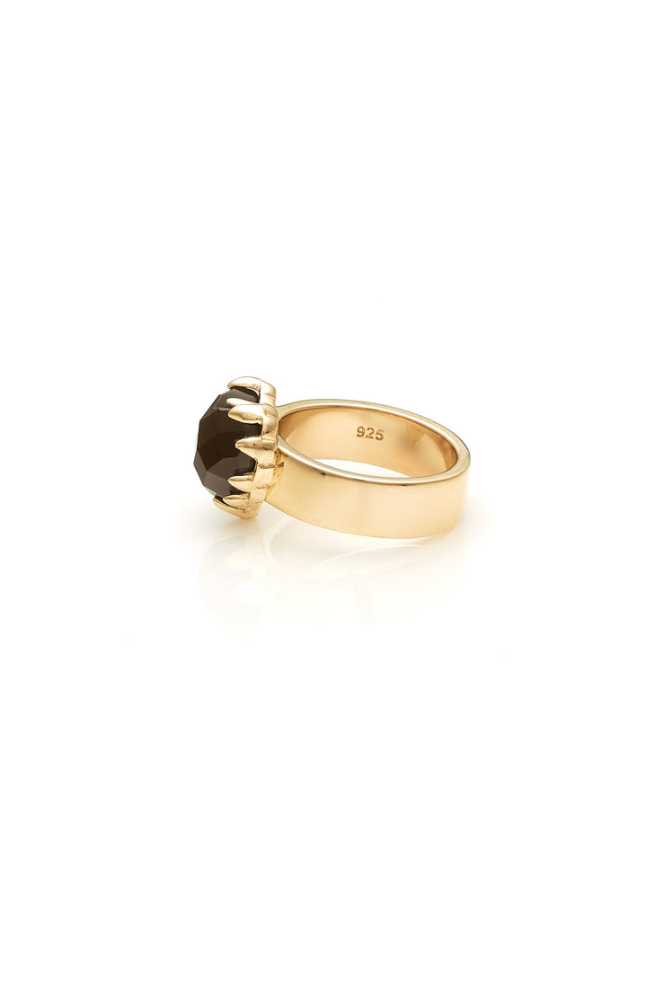 LOVE CLAW RING ESPRESSO - 9kt GOLD – Stolen Girlfriends Club