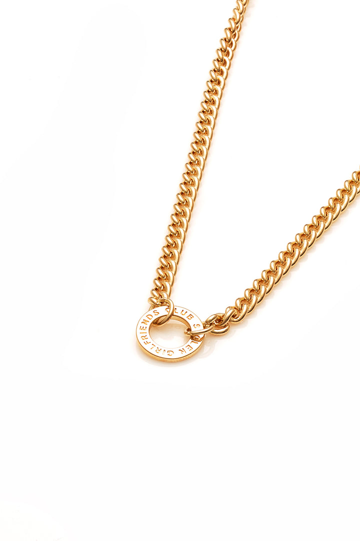 HALO NECKLACE - GOLD PLATED