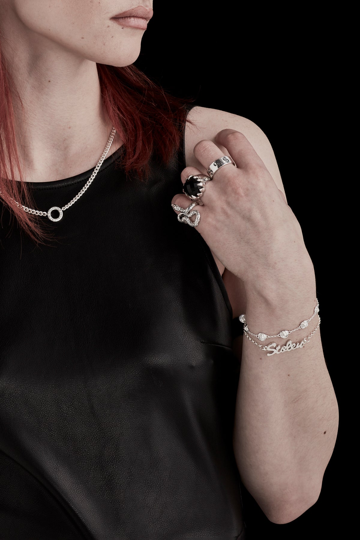 STOLEN SCRIPT BRACELET – Stolen Girlfriends Club