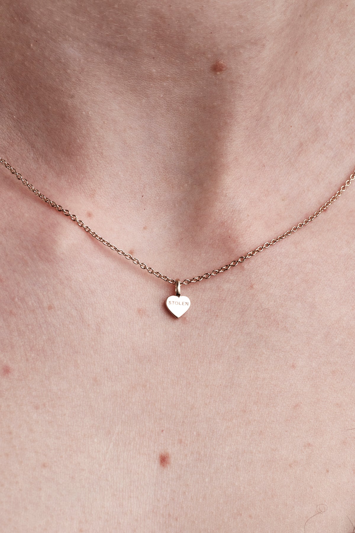 Stolen Girlfriends Club | STOLEN MINI HEART PENDANT NECKLACE