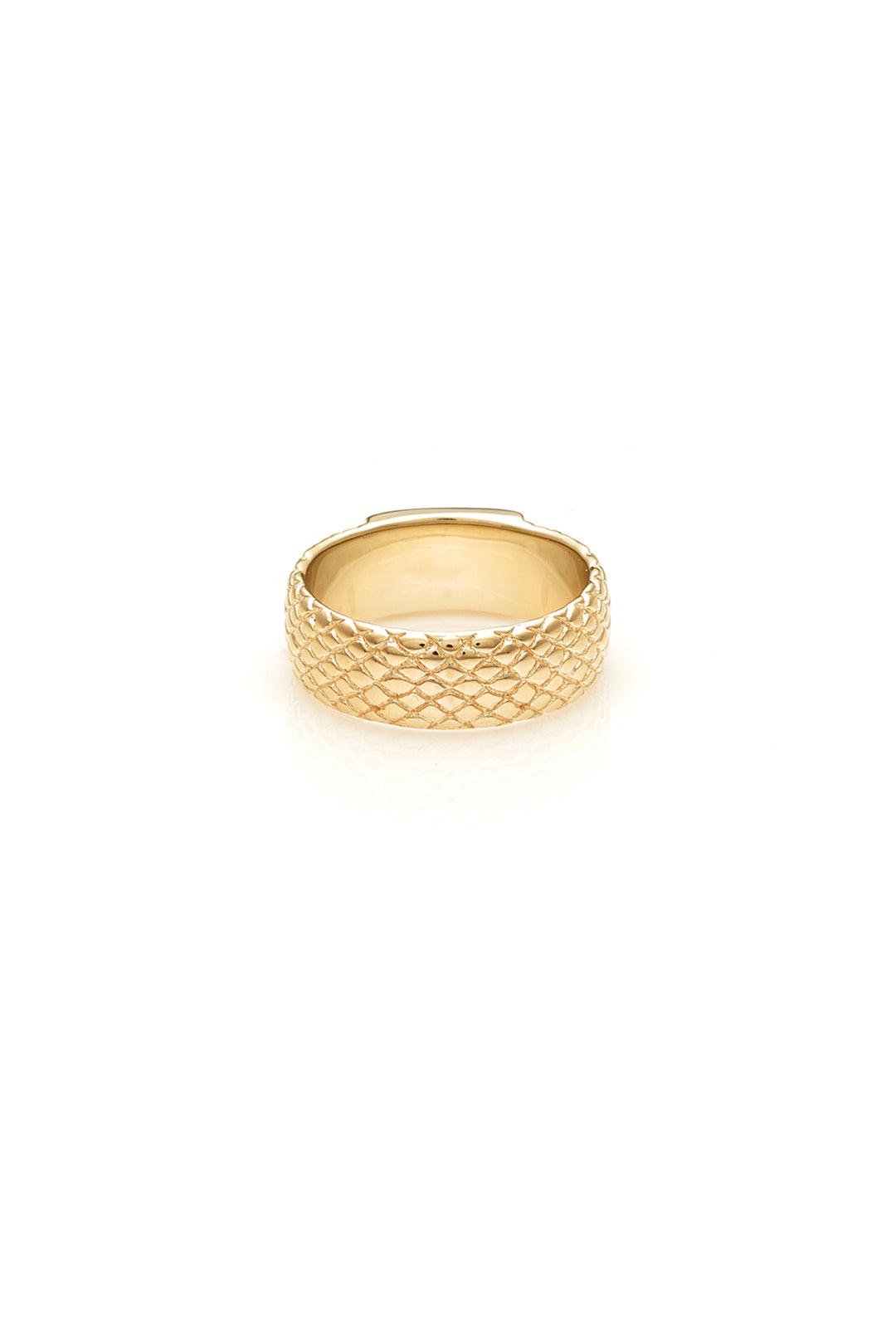 SNAKE BAND SLIM - 9K GOLD