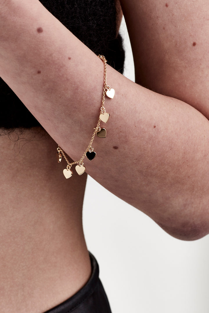 STOLEN HEART BRACELET - GOLD PLATED