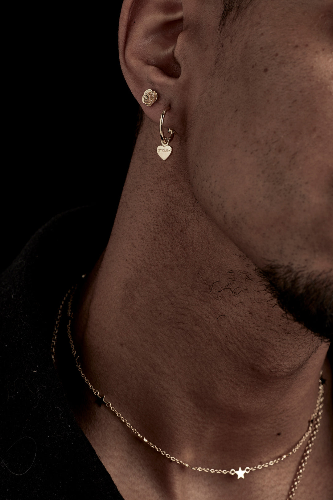 ROSE BUD EARRING - 9kt GOLD