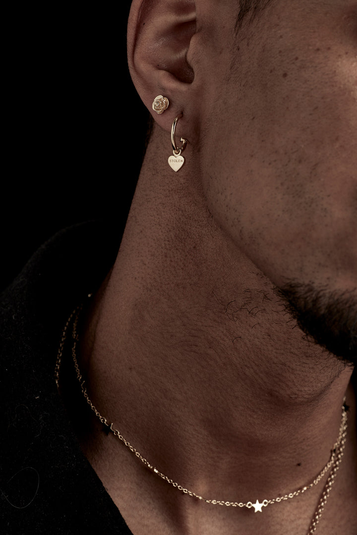 ROSE BUD EARRING - 9kt GOLD