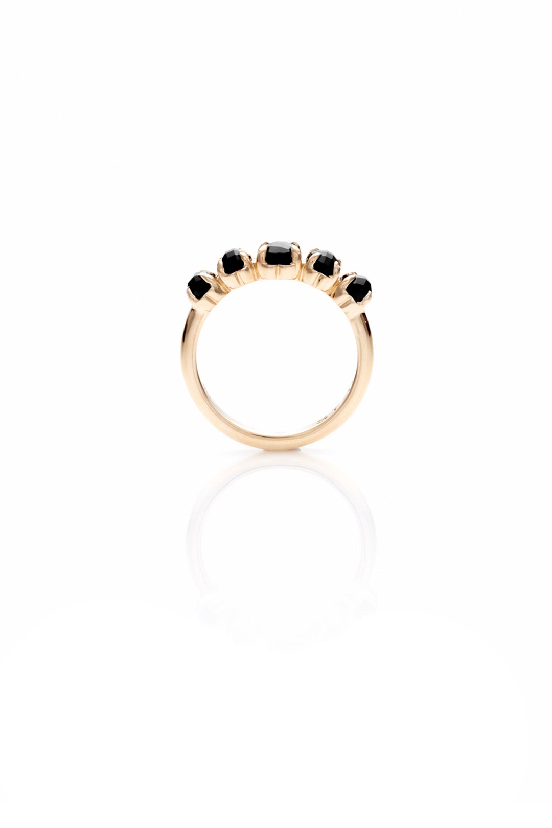 HALO CLUSTER RING - 9K GOLD