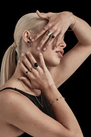 CURB RING SLIM - 9kt GOLD